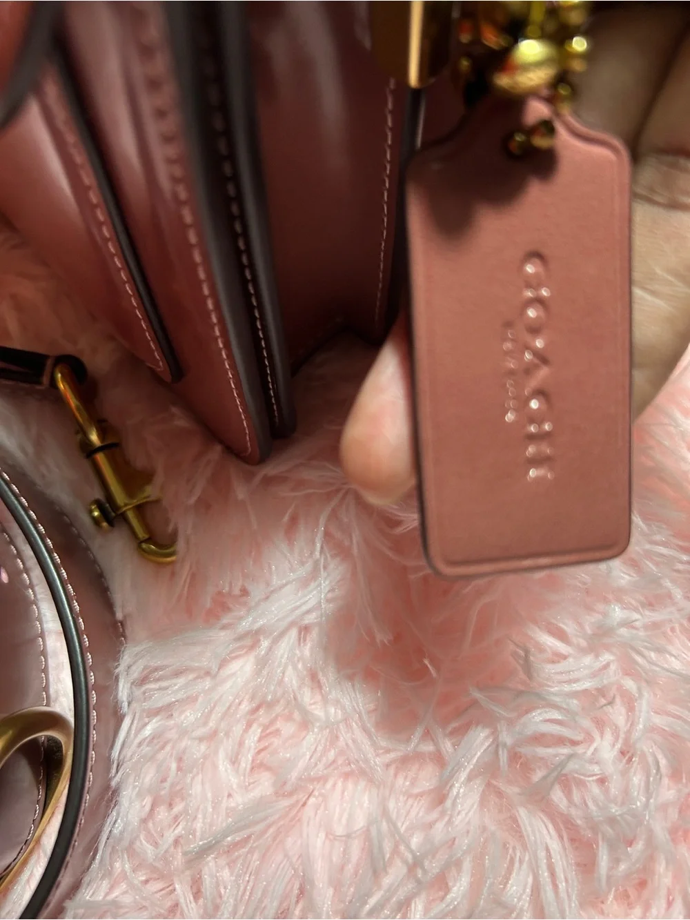 Coach Spazzolato Tabby 26/Peony
